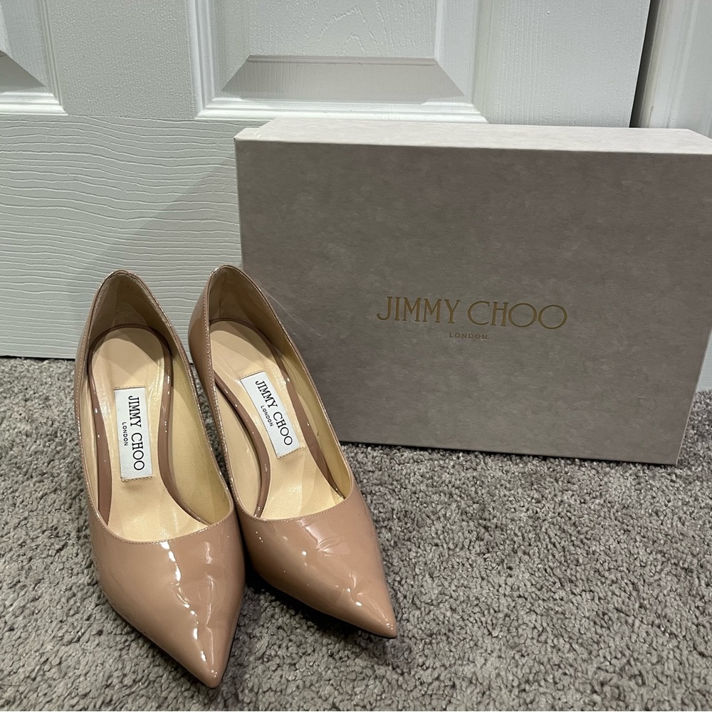 Jimmy Choo Patent Leather Heels